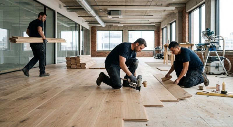 Commercial Hardwood Service in Langley, WA