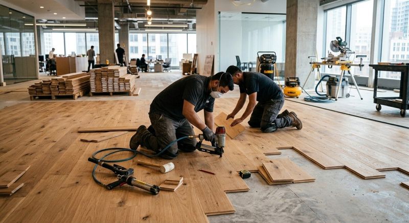 Commercial Hardwood Service in Silverdale, WA