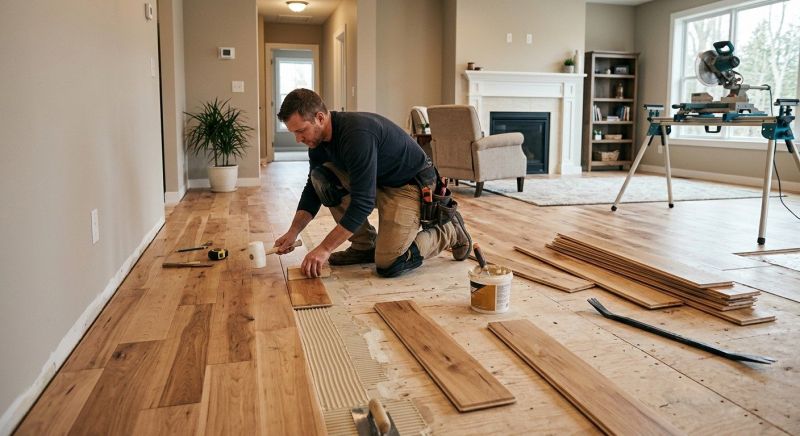 Engineered Wood Installation in Lynnwood, WA