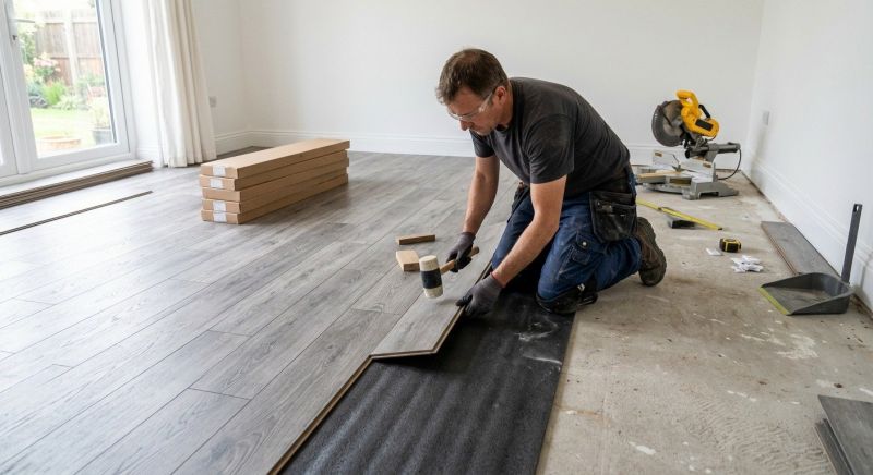 Laminate Floor Installation in Bainbridge Island, WA