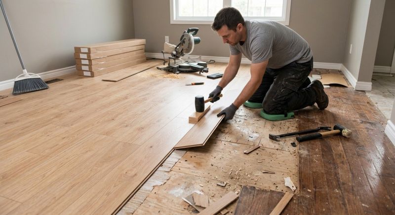 Laminate Floor Installation in Mukilteo, WA