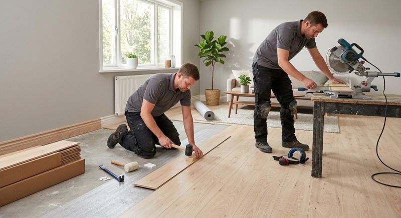 Laminate Floor Installation in Poulsbo, WA