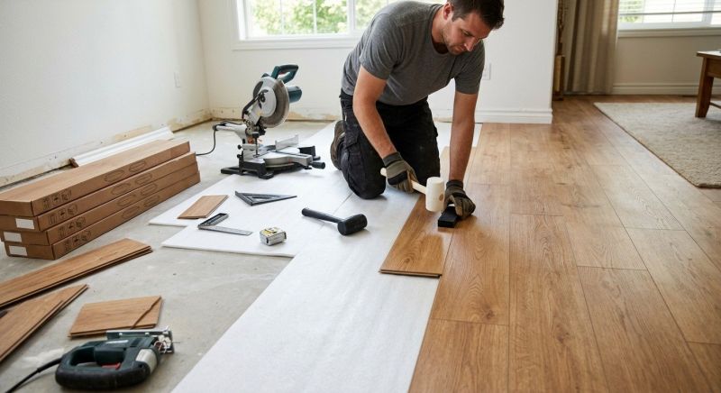 Laminate Floor Replacement in Lynnwood, WA