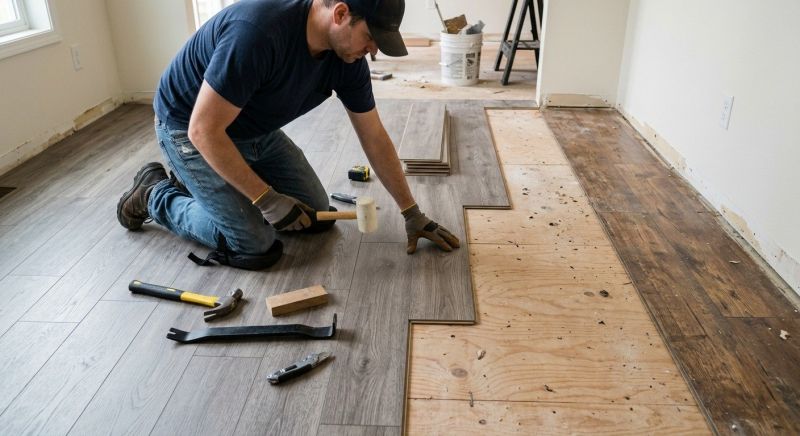 Laminate Floor Replacement in Mukilteo, WA