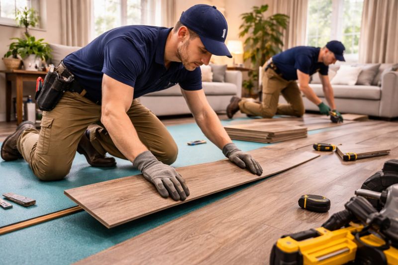 Laminate Floor Replacement in Poulsbo, WA