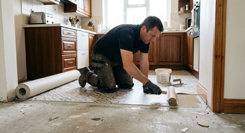 Linoleum Floor Installation in Mukilteo, WA