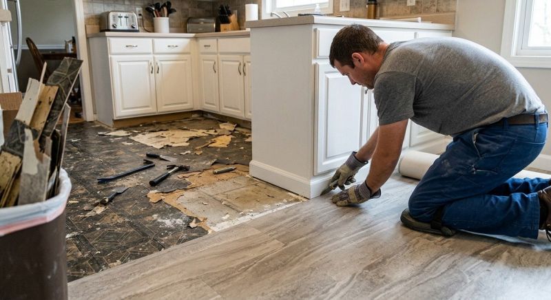 Linoleum Floor Installation in Seattle, WA