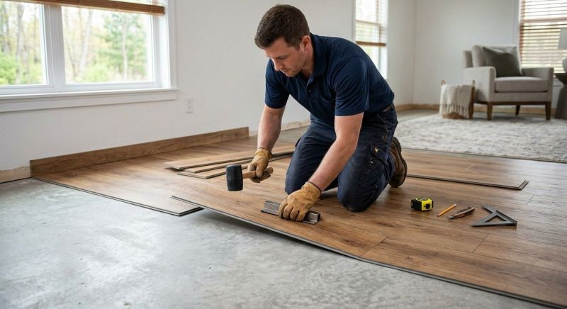 Luxury Vinyl Tile Installation in Edmonds, WA