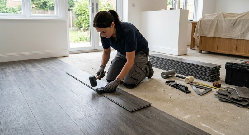 Luxury Vinyl Tile Installation in Poulsbo, WA