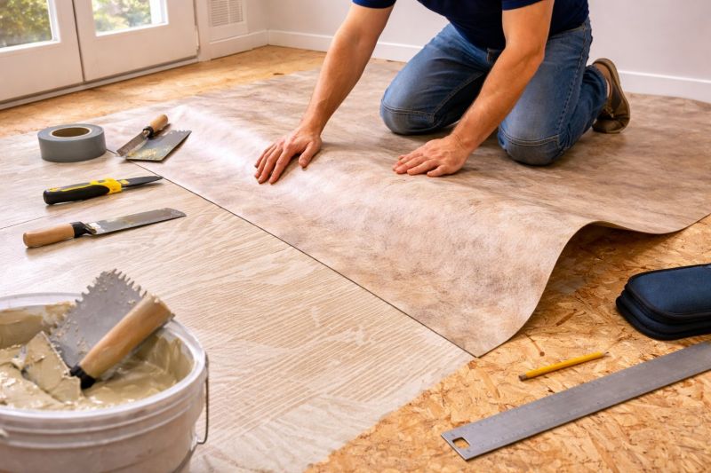 Sheet Flooring Installation in Lynnwood, WA