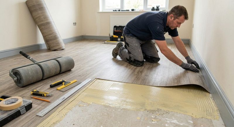 Sheet Flooring Installation in Lynnwood, WA
