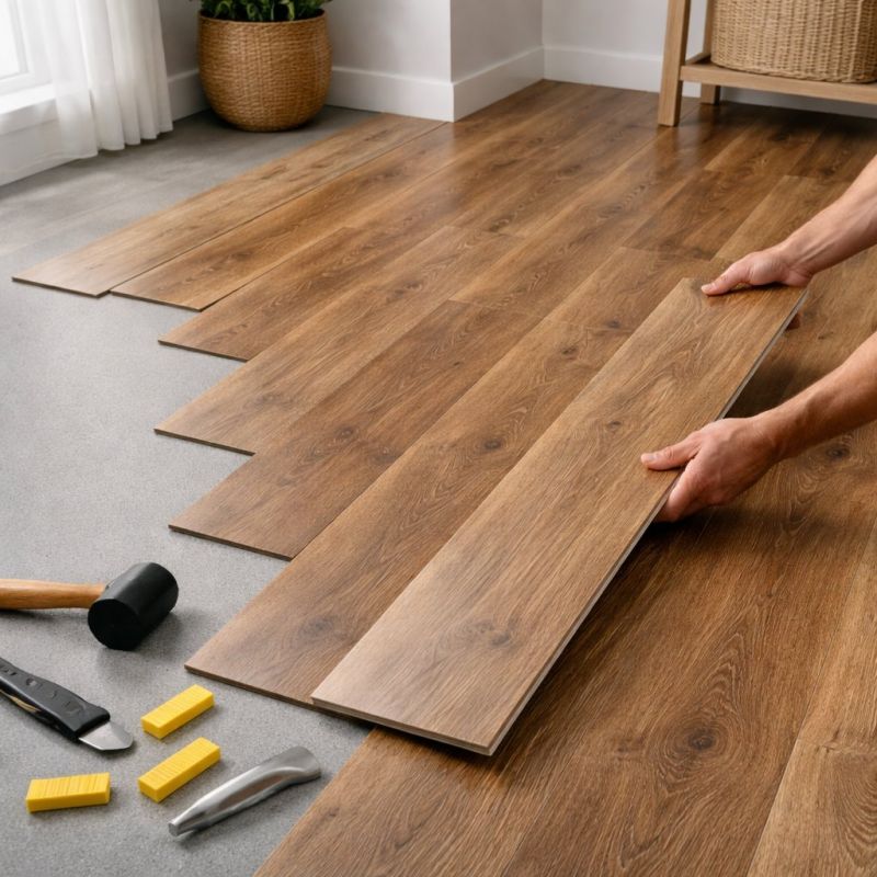 Vinyl Plank Floor Installation in Lynnwood, WA